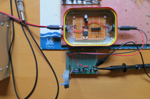 Figure 17 - VFO V3: partie 1, dispositif de test