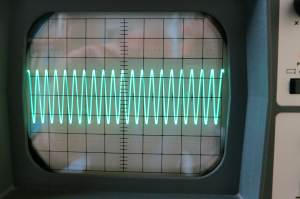 Figure 30- VFO V3: test 7, mesure du signal de sortie