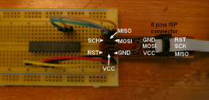 Photo 5 - Connecteur ISP